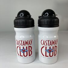 Disney Cruise Line (DCL) Castaway Club Metal Lidded Water Bottles 500ml Lot Of 2 picture
