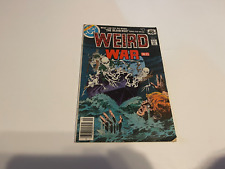 Weird War Tales #70 Horror Sci-Fi Military vg picture