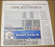 1/4/2023 Chicago Tribune Sports Damar Hamlin Aftermath Buffalo Bills Pitt NFL picture