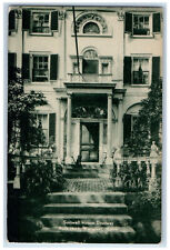c1940's Sortwell House Doorway Wiscasset Maine ME Vintage Unposted Postcard picture