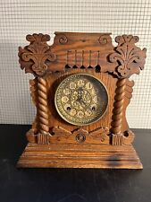 Antique Ansonia Clock Co. USA Mantle Clock Patent 1882 NO KEY Parts or Repair picture