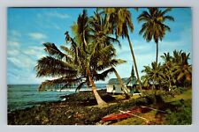 Kona HI-Hawaii, St Peter's Church, Religion, Vintage Postcard picture