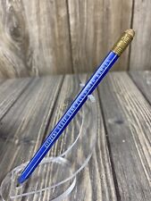 Vintage Citizens State Bank Ellsworth Kansas Blue Pen With Eraser Advertisement picture