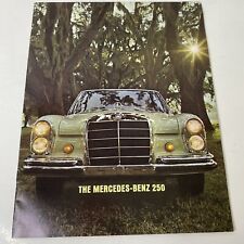 Vintage 1966 Mercedes-Benz 250 Automobile Dealer Sales Brochure Catalog picture