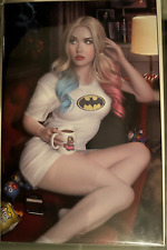 Harley Quinn # 24 Warren Louw Virgin Variant DC Comics  🔥🔥 NM+ picture