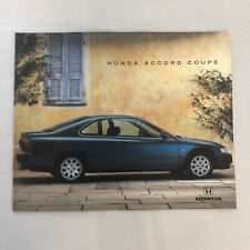 1995 Honda Accord Coupe Car Sales Brochure Catalog Advertising GERMAN European picture