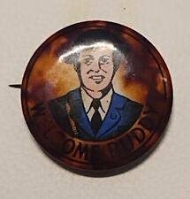 Vintage WWl Or WWlI Welcome Buddy Pinback Pin picture