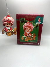 Vintage Carlton Cards Strawberry Shortcake and Pupcake Scented Ornament picture