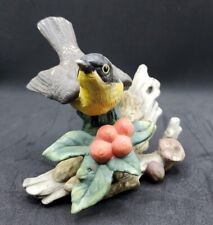 Wellington Porcelain Bird Figurine w/ Holly Berries picture