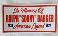 Sonny Barger 81 Hells Angels Memorial Decal Licensed 81 3.1/2