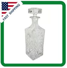 Crystal Whiskey Decanter - Dublin Collection 750 ml See Pics For Wear picture