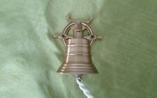 Bell Brass Anchor Ship Nautical Wall Door Solid Hanging  4
