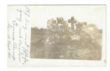 Postcard RPPC Grave Funeral 1915 Germany B&W Divided Back German EUC picture