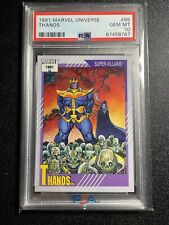 1991 Marvel Universe Thanos #85 PSA 10 GEM MINT picture
