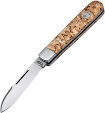 Boker® Barlow Prime Slip Joint Gentlemans Pocket Knife Curly Birch - Germany picture