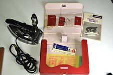 Vintage Universal Travel Steam Iron by General Electric W/Carrying Case Manual picture