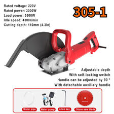 220V Electric Wall Groove Cutting Machine 11cm Wall Chaser Slotting Machine Tool picture