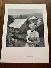 Life Magazine Book Photo By W Eugene Smith 1947 Grandma Moses B&W picture