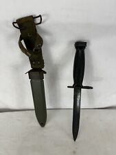 COLT VIETNAM ERA M7 BAYONET WITH ORIGINAL M8A1 SCABBARD 62316 Numbered Excellent picture