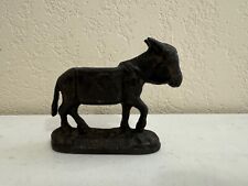 Antique Bryant and May Cast Iron Donkey Match Box Holder picture