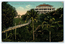 c1910 Administration Building Ancon Panama Antique Unposted Postcard picture
