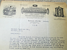 May 1 1911 Business Letterhead Letter Butler Manufacturing Co. Rus-Pruf Tanks KC picture