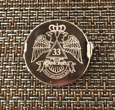 33rd Degree Scottish Rite Masonic Knights Templar Pin picture