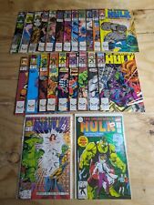 The Incredible Hulk KEY ISSUES HOLOFOIL Comic Book Lot Of 23 Set Series picture