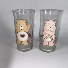 Vintage Care Bear Drinking Glasses-Pizza Hut Libbey picture