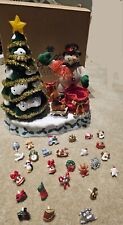 Avon A Wonderful Countdown to Christmas Talking Lighted Snowman Advent Tree VTG  picture