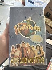 1993 Topps The Flintstones Movie Sealed Box Of 36 Packs  picture