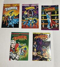 Wally Wood's Thunder Agents #1-5 - Deluxe Comics - Nov84 to Oct86 -  picture
