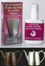 QUICKSHINE PURE SILVER PLATING SPRAY SILVER PLATE GRANDFATHER CLOCK PARTS  picture