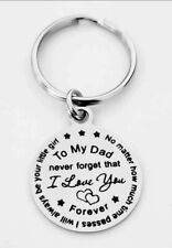 To my DAD never Forget I Love You Keychain picture