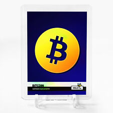 BITCOIN Cryptocurrency Art Card 2023 GleeBeeCo Holo Fun #BTCR picture
