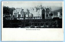 Antique UDB postcard~ Abbotsford Garden Front~ Galashiels, Scotland picture