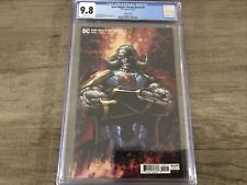 Dark Nights: Death Metal #4 CGC 9.8 White Pages Finch Variant Cover NM/MT Grail picture