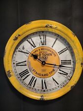 OLD TOWN Repairs & Restorations Established 1863 New Vintage style metal clock picture