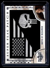 Beto O'Rourke 2020 Decision Super Flag Patch Jumbo Card  #SF8 picture