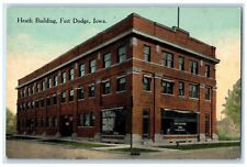 c1910's Health Building Pope Hartford Chalmers Fort Dodge Iowa IA Postcard picture