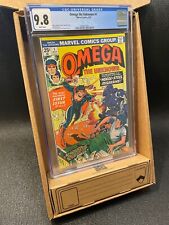 MARVEL COMICS: Omega The Unknown #1, 1976, CGC 9.8 (Key) picture