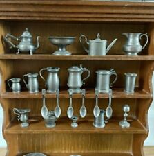 Colonial American Pewter Minature Collection 1983 picture
