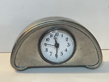Vintage ZONA Match Pewter  Italy Alarm  Desk Clock picture