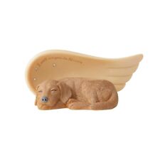 Foundations Angel Dog With Wings Figurine I'll Will See You In Heaven 6013035 picture