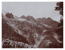 France, Mont Blanc, Vallée Blanche, Vintage Print, circa 1900 Vintage Print pri picture