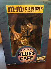 M & M's Blues Cafe, limited Ed. Candy Dispenser, Large Figure w Saxaphone picture