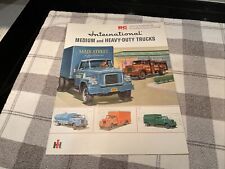 1959 International Medium And Heavy Duty Trucks Original Sales Brochure picture