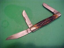 RARE CAMILLUS 88 SIDE LOCK STOCKMANS FOLDING KNIFE picture