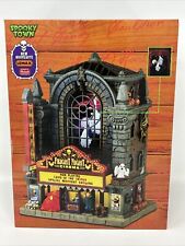 NEW Lemax Fright Night Cinema Michael’s Exclusive Halloween Village 2024 Theater picture