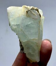 307 Ct Beautiful Aquamarine Crystal Spicemen From Pakistan  picture
